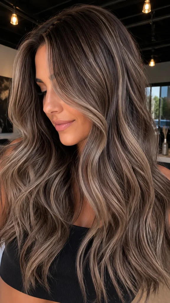 Mushroom Brown with Beige Ribbons