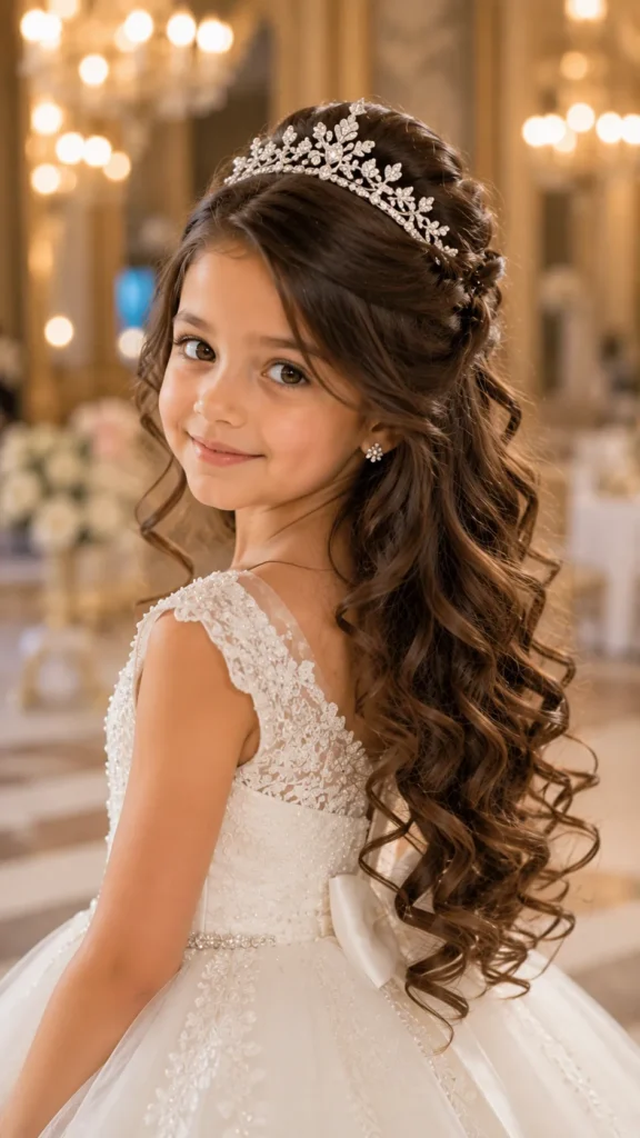 Princess Tiara Curls