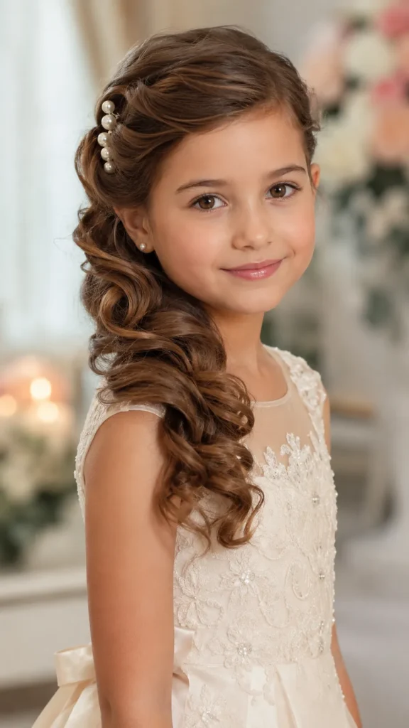 Side-Swept Curls