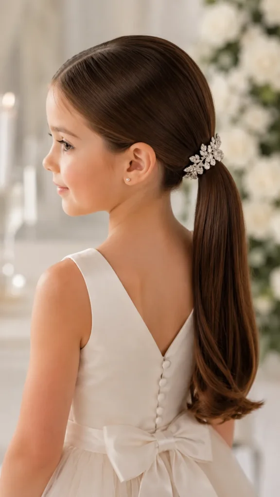 Sleek Low Ponytail