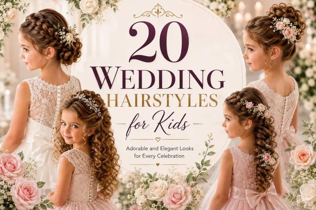 20 Wedding Hairstyles for Kids