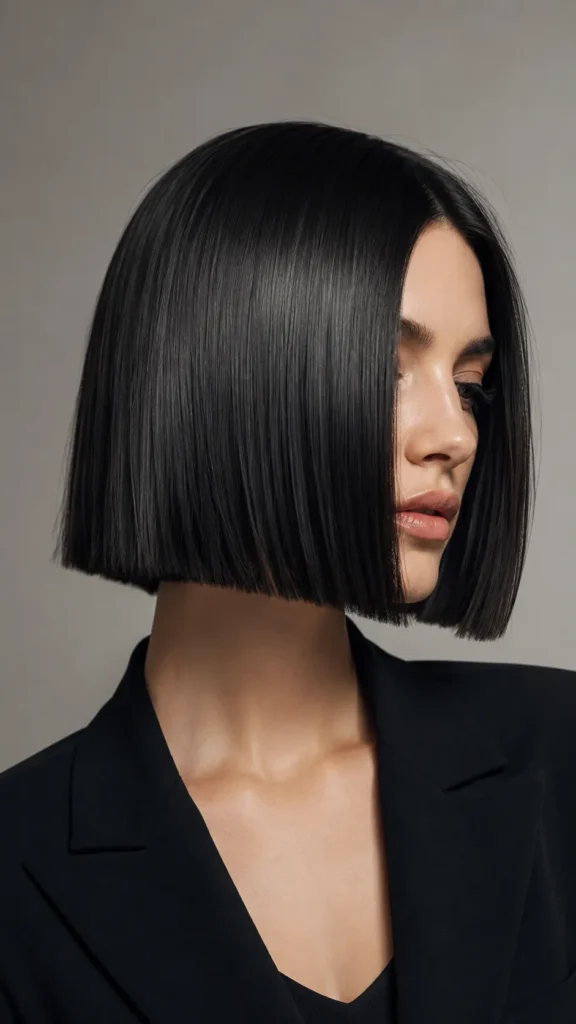 Sleek Straight Bob