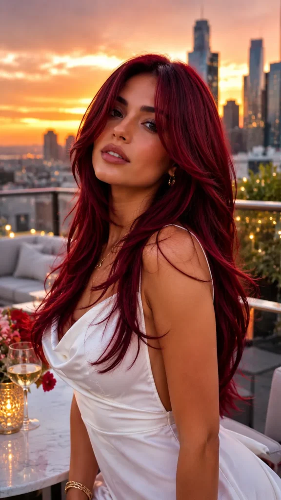 Cherry Cola Hair Color