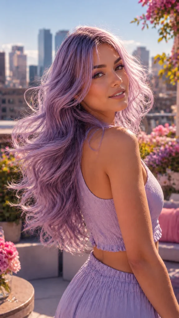 Lavender Hair