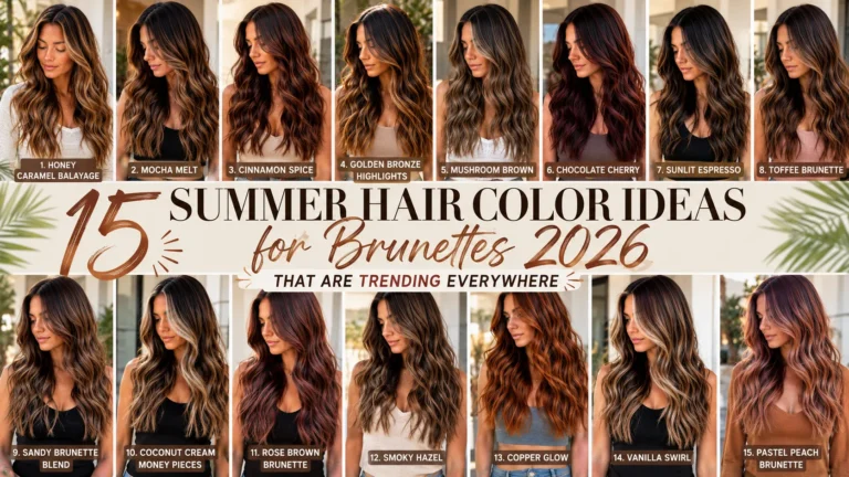 15 Summer Hair Color Ideas for Brunettes 2026 That Are Trending Everywhere
