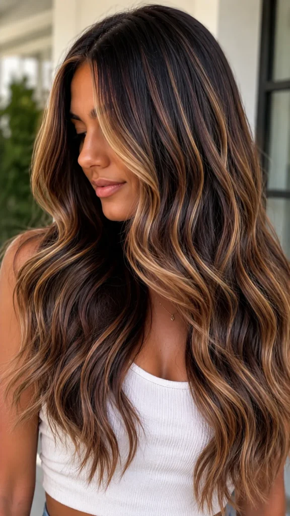 Honey Caramel Balayage