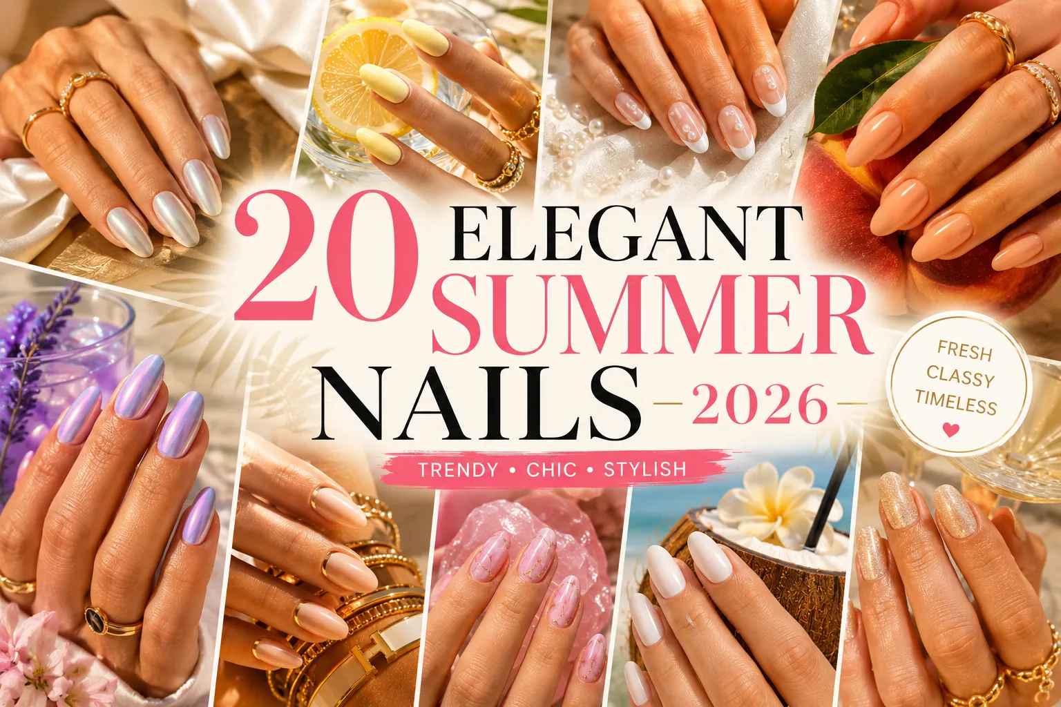 Elegant Summer Nails