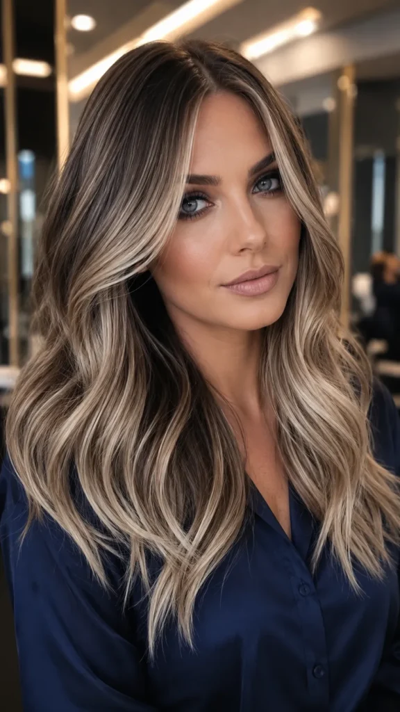 Classic Ash Blonde Balayage
