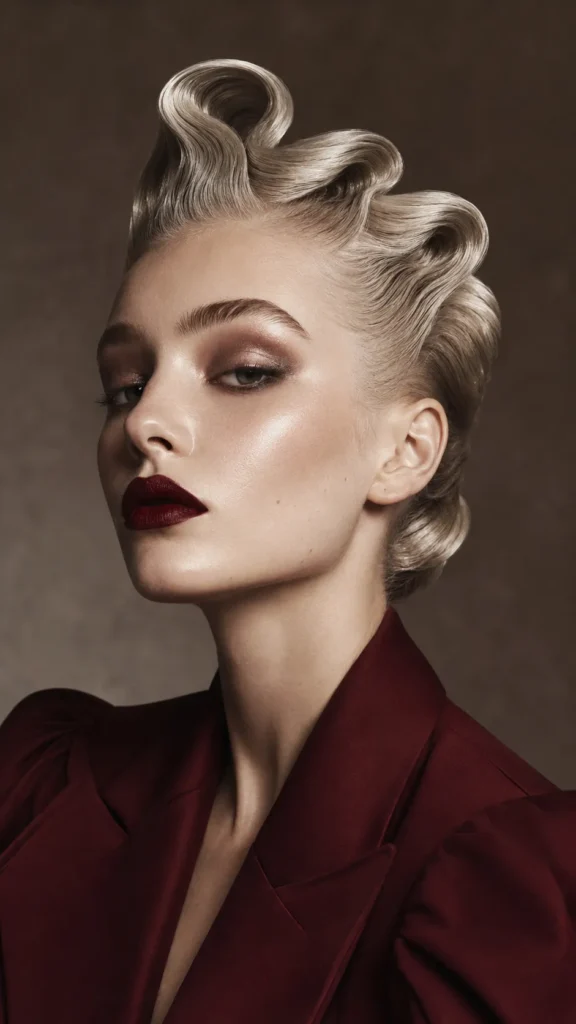 High Fashion Sculpted Hair