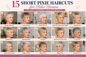 15 Stunning Short Pixie Haircuts for Older Women in 2026