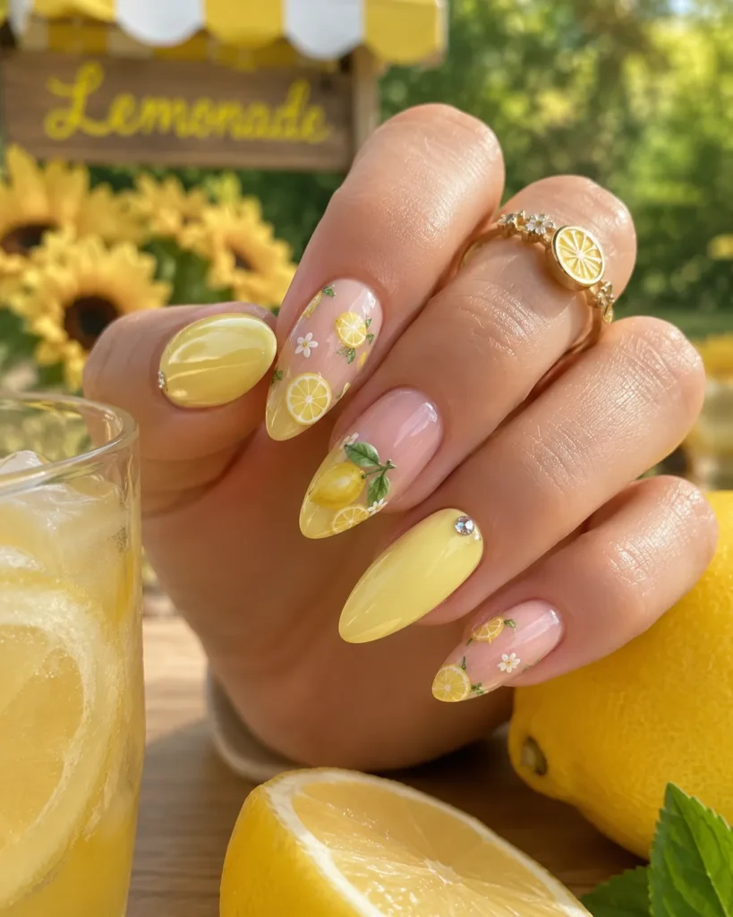 Lemonade Stand Nails
