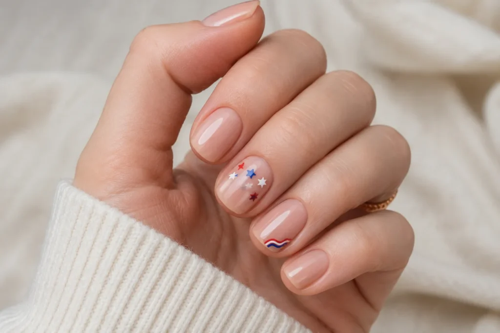 Confetti Nail Design