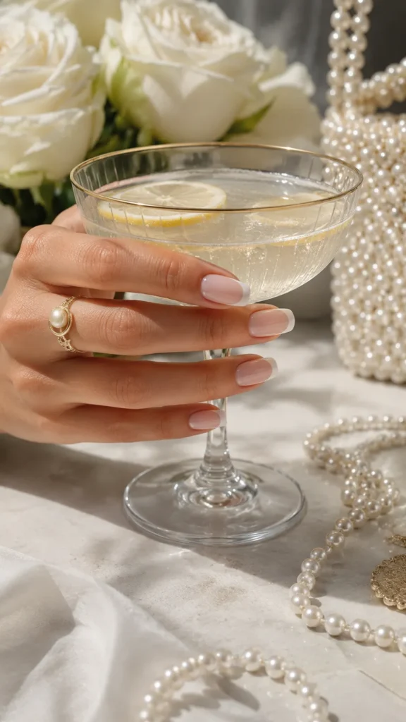 Pearl French Tips