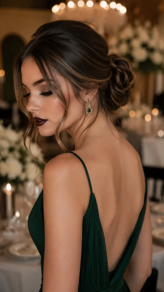 Soft Bun with Face-Framing Pieces