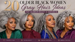 20 Older Black Women Gray Hair Ideas That Celebrate Beauty and Confidence