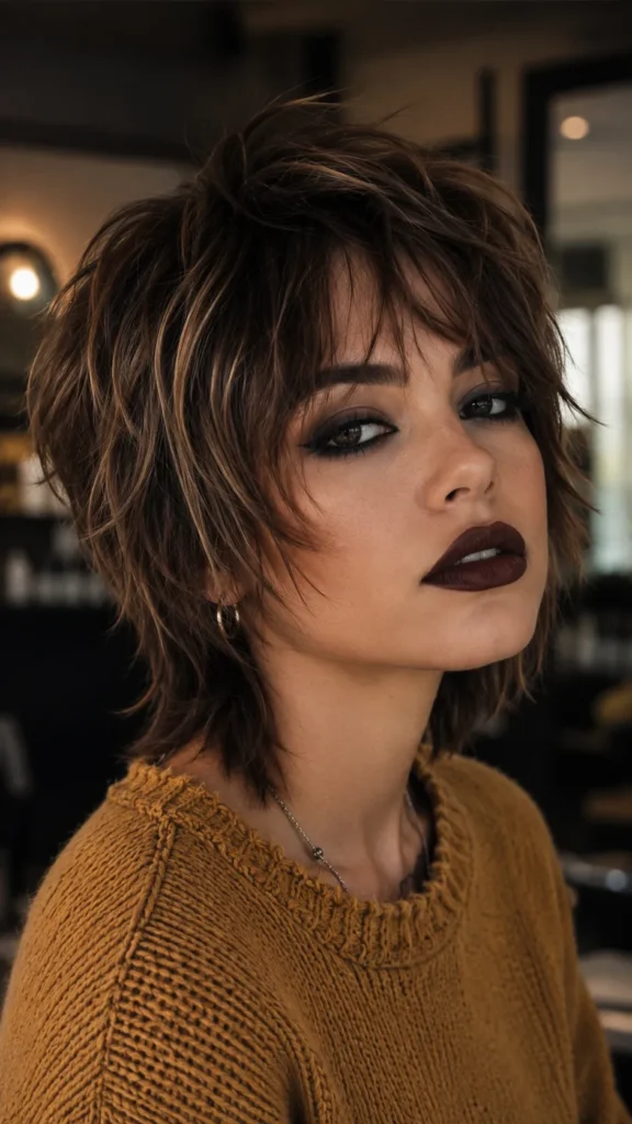 Short Shag Cut