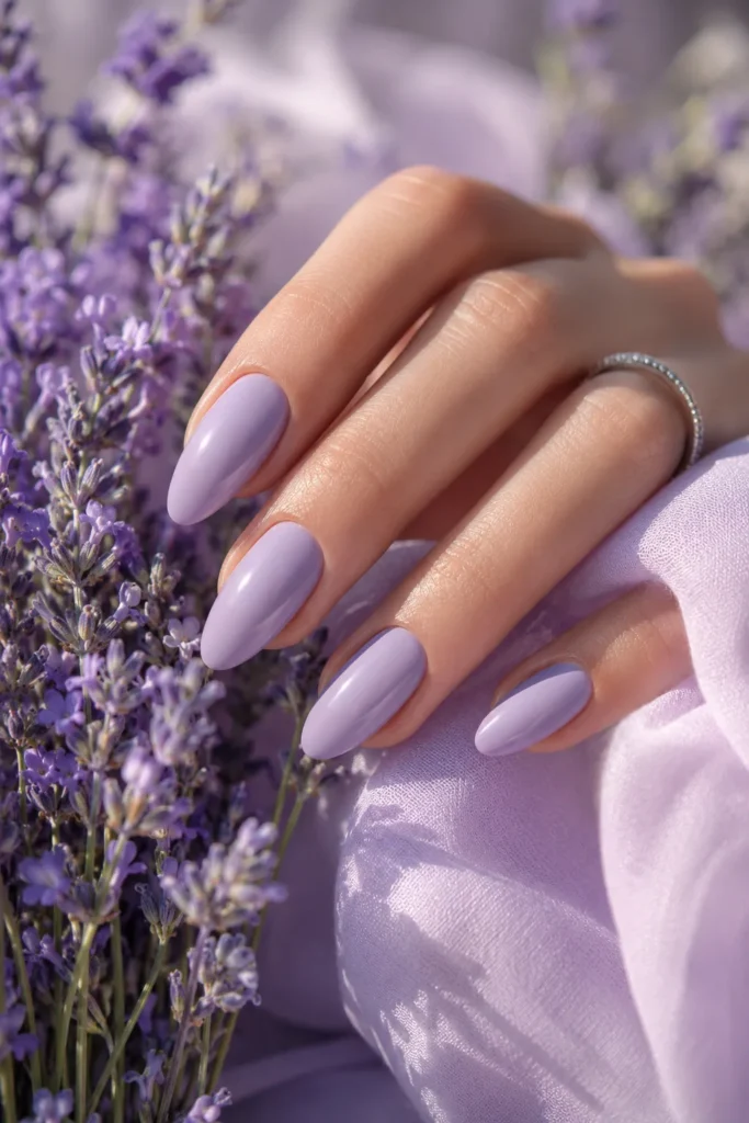  Lavender Mist Nails