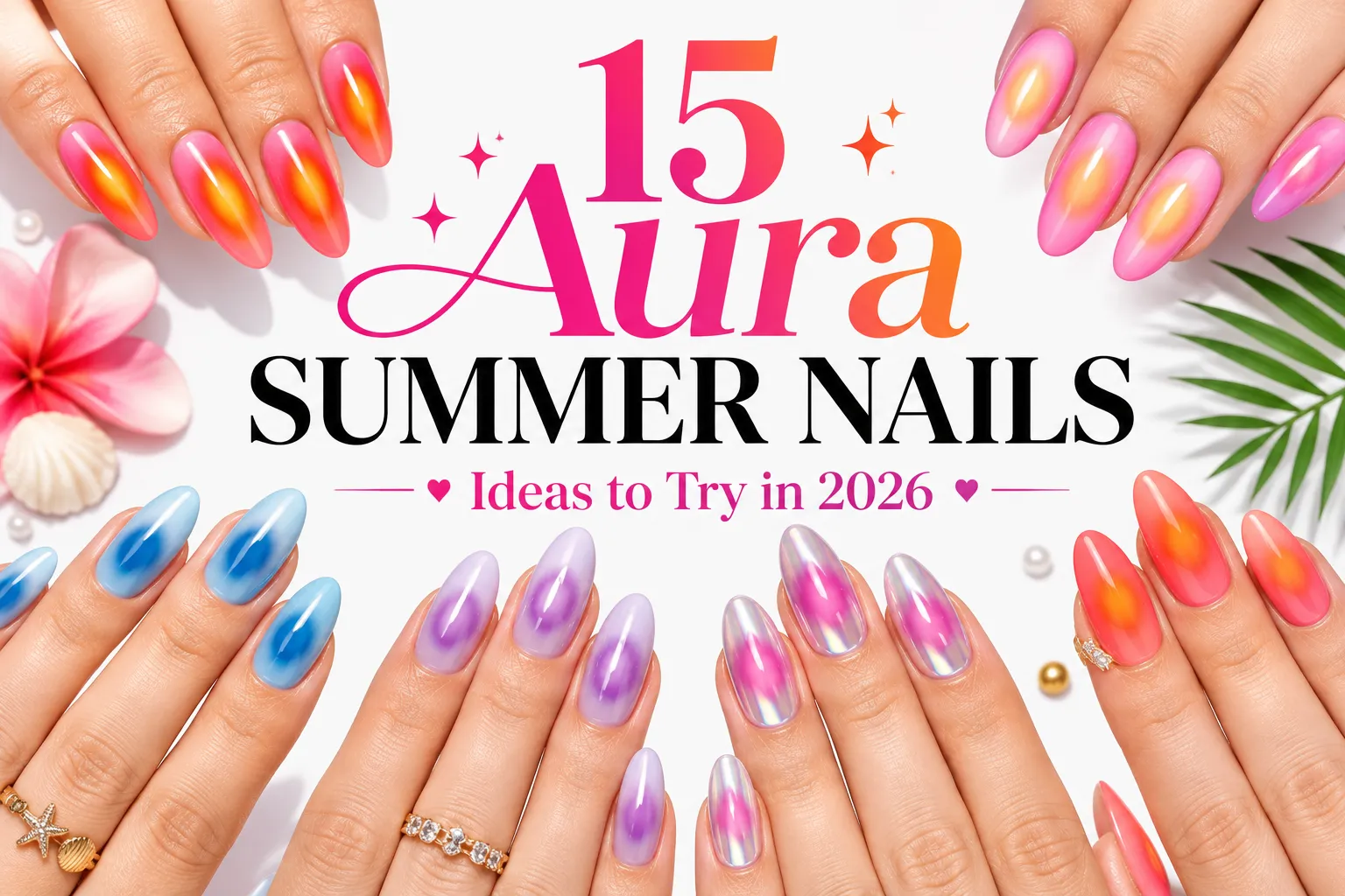 15 Aura Summer Nails Ideas to Try in 2026
