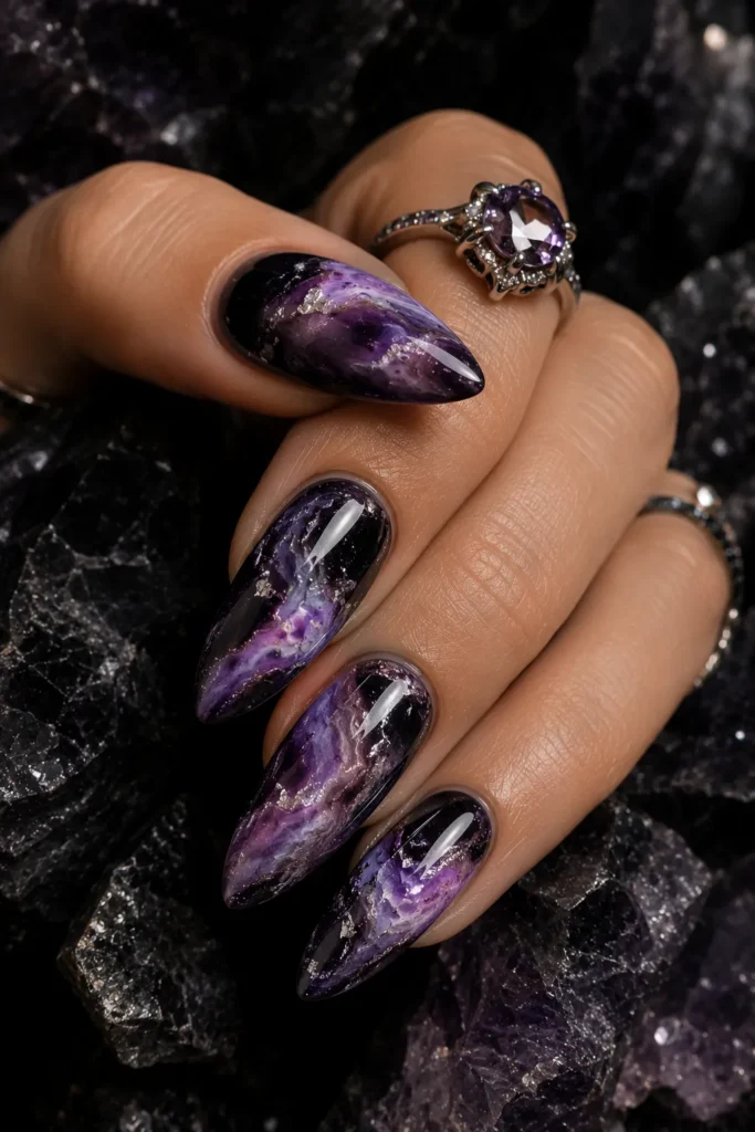 Mystic Purple Marble