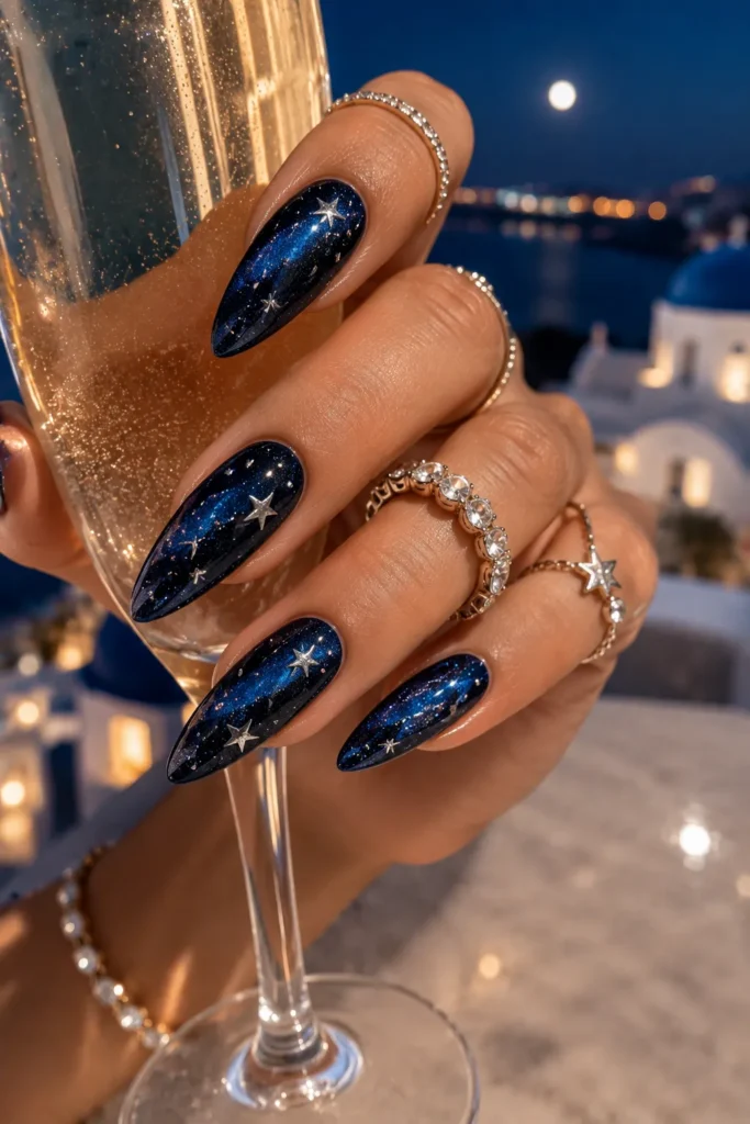 Moonlit Mykonos Cat Eye