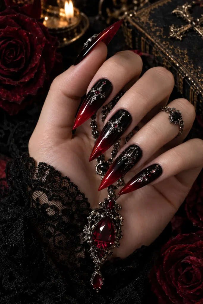 Vampire Witch Nails