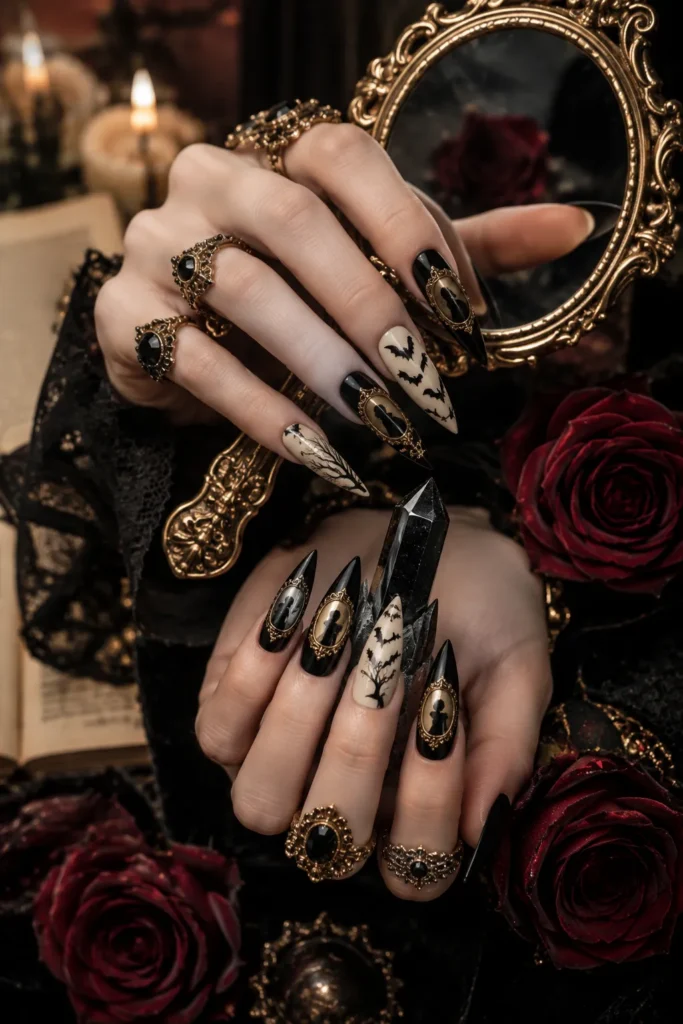 Haunted Portrait Frame Nails