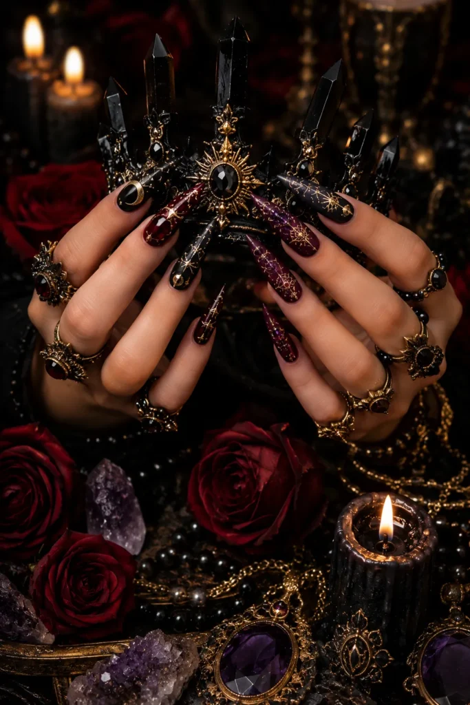 Midnight Alchemy Nails