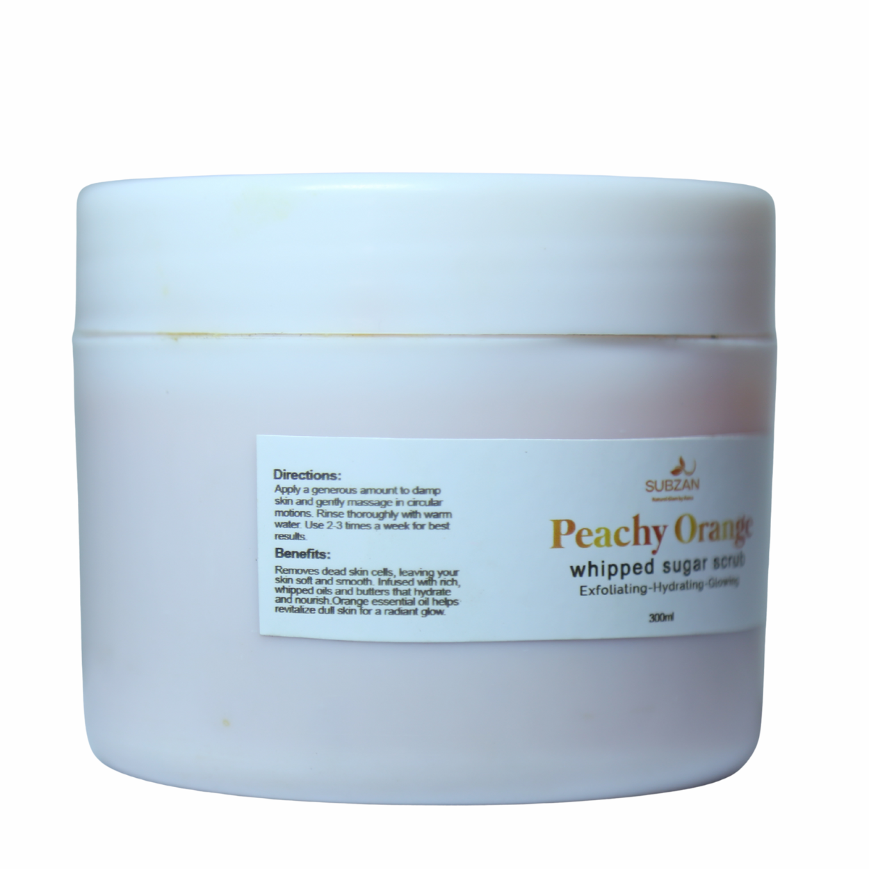 Peachy Orange whipped sugar scrub - Image 2