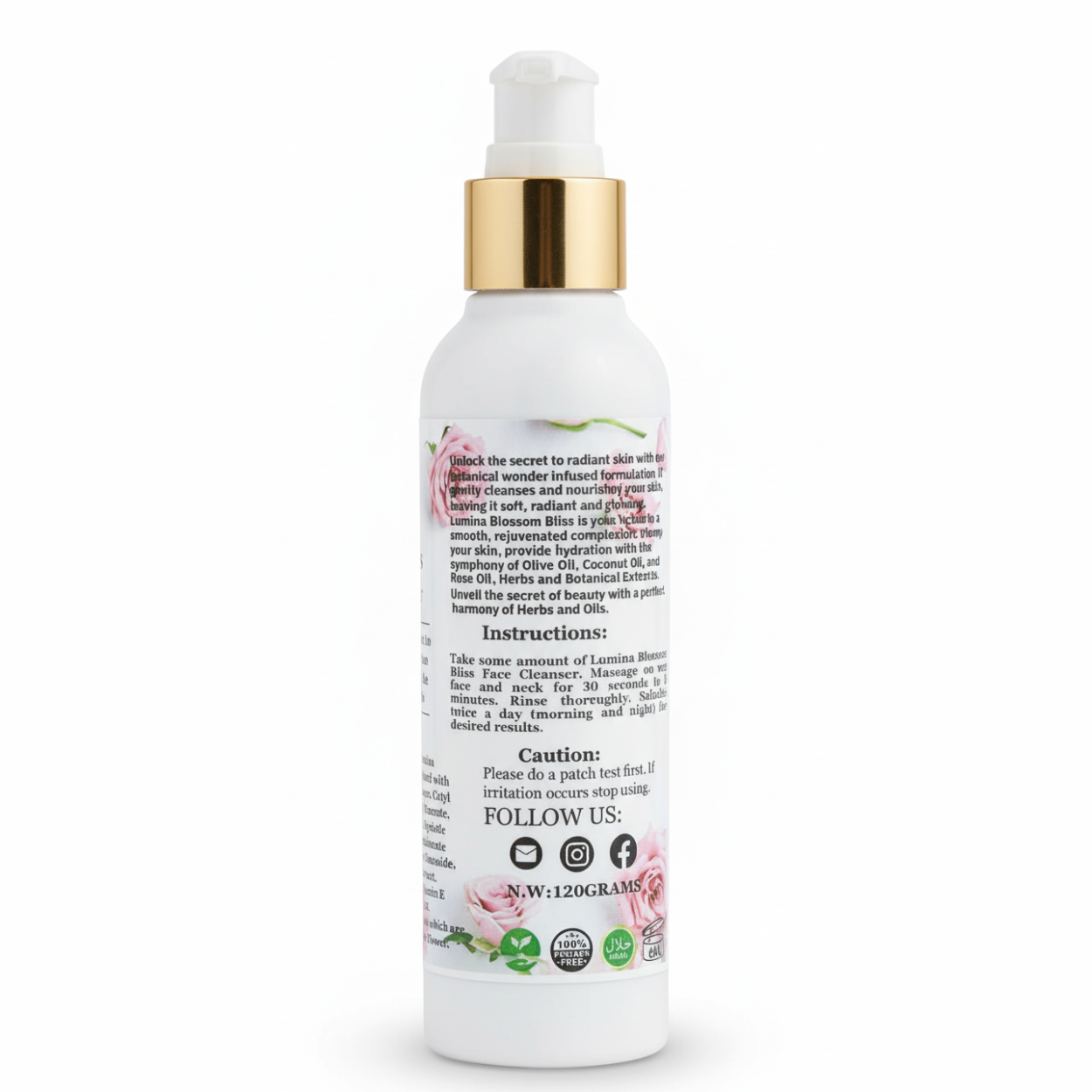 LUMINA Blossom Bliss Face Cleanser - Image 3