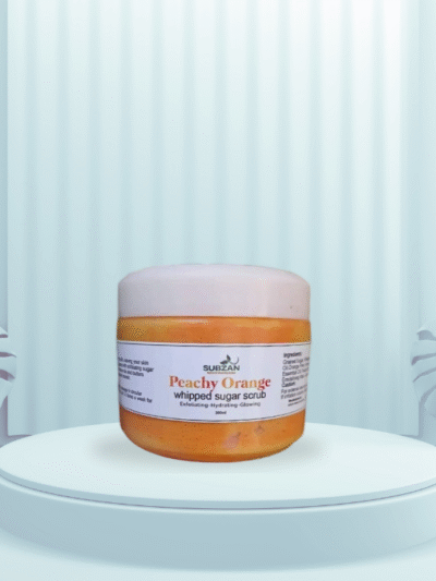 Peachy Orange whipped sugar scrub