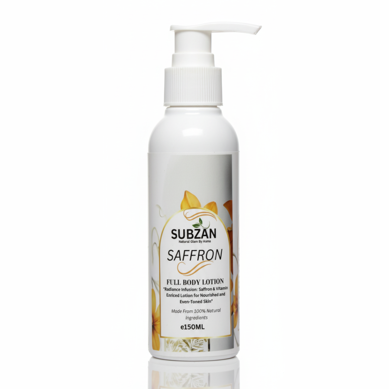 SUBZAN Saffron Full Body Moisturizing & Whitening Lotion