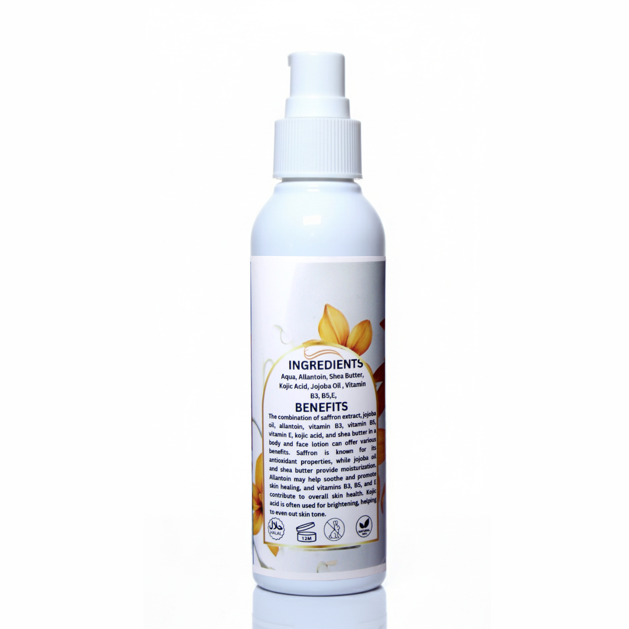 SUBZAN Saffron Full Body Moisturizing & Whitening Lotion - Image 2