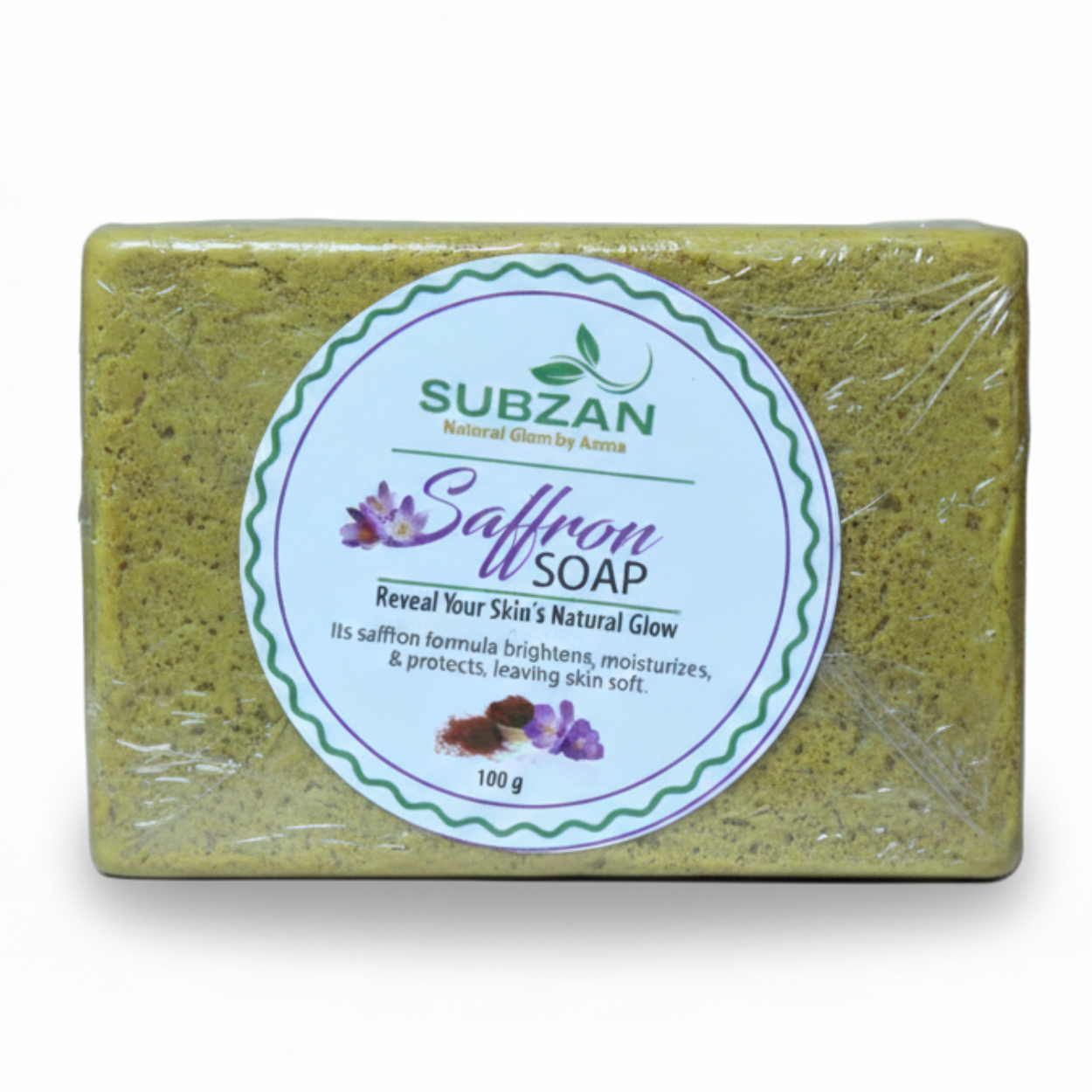 Saffron soap