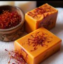 Saffron soap