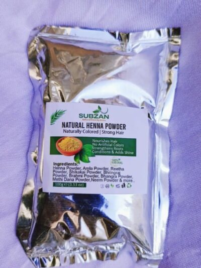 Herbal Hair Pack & Natural Hair Dye