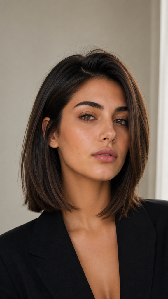 Shoulder-Length Soft Waves Cut